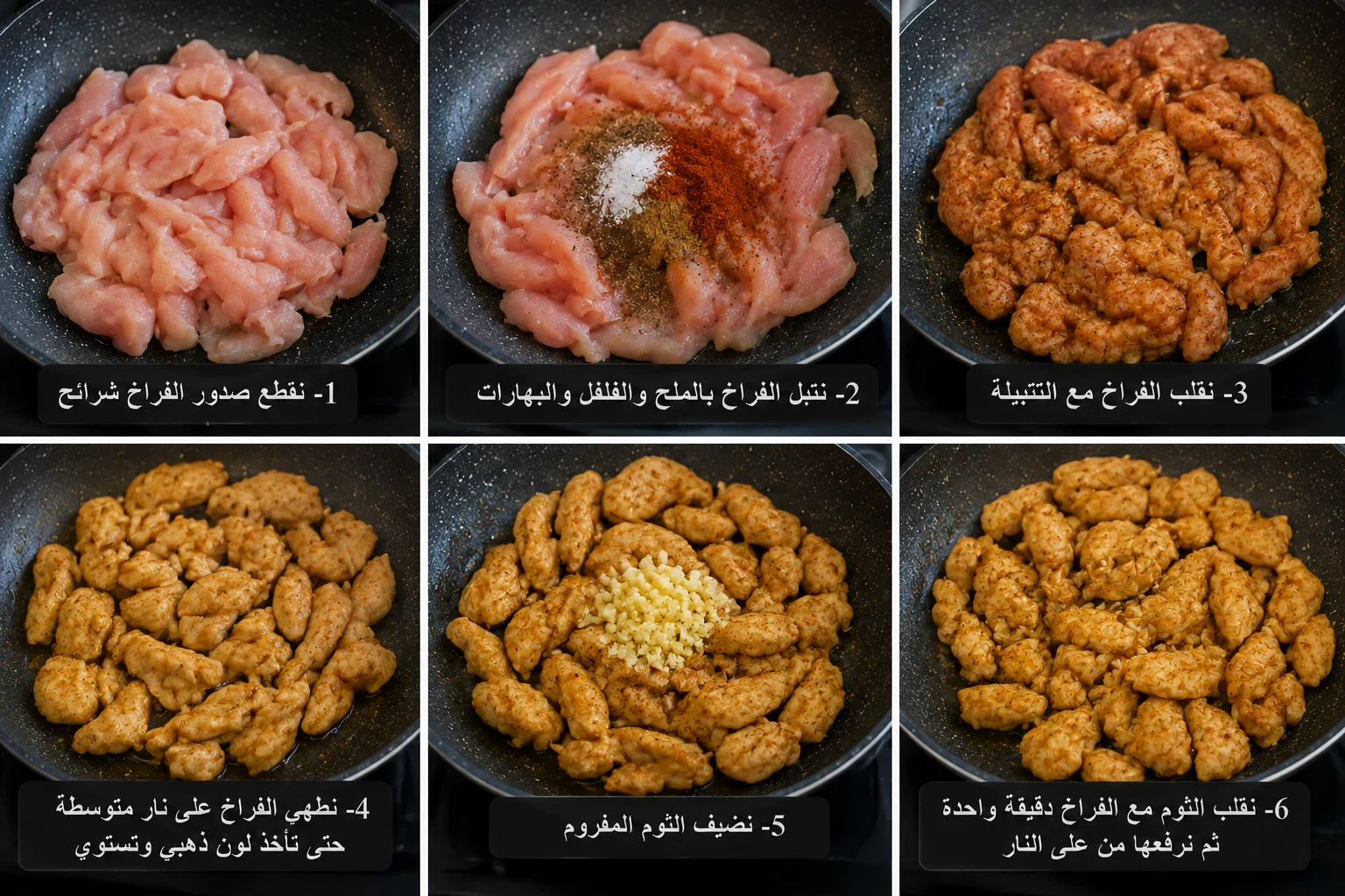 image about طريقه عمل المكرونه وايت صوص بالفراخ