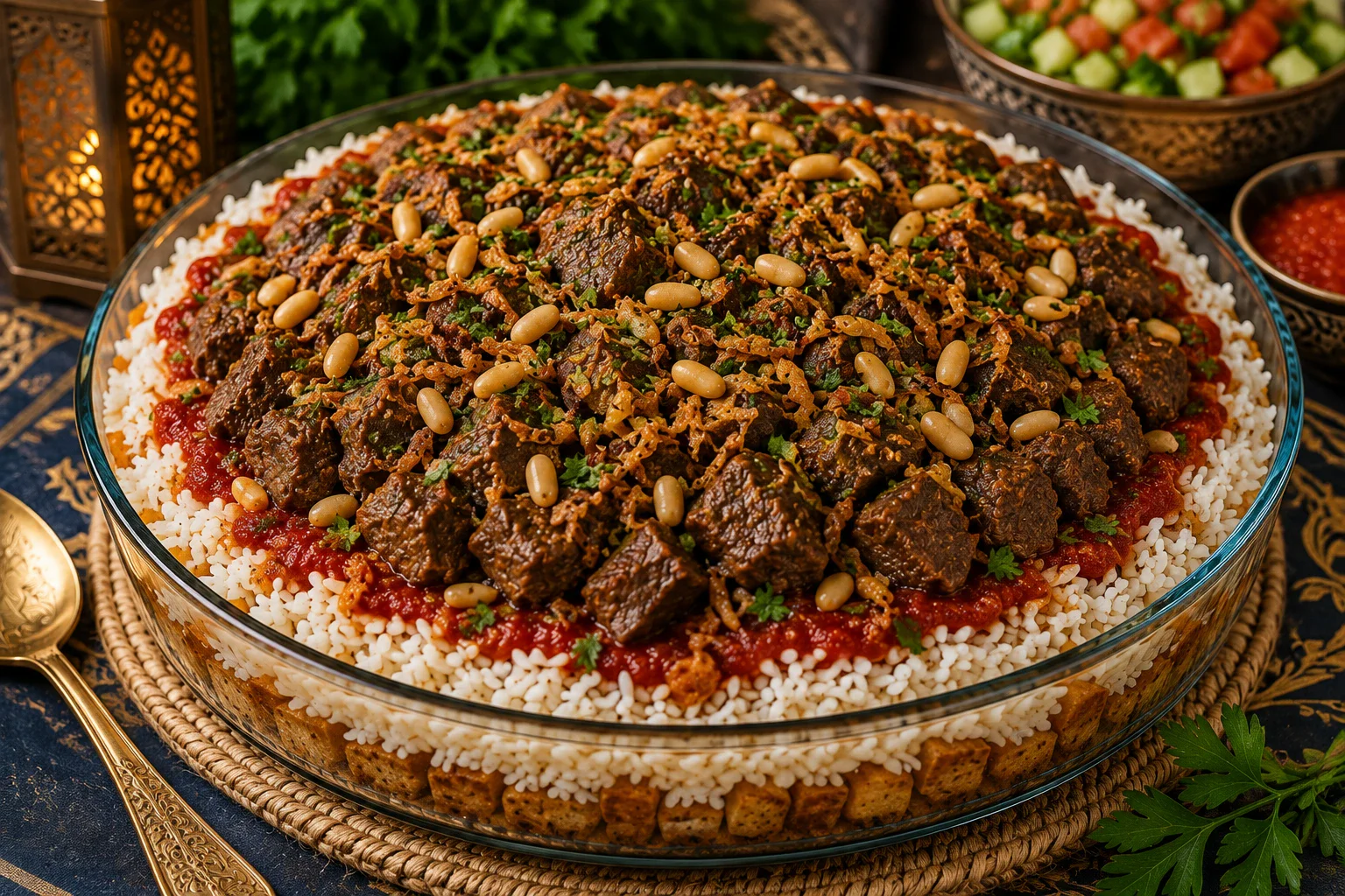 image about طريقة عمل الفتة المصرية باللحم في المنزل