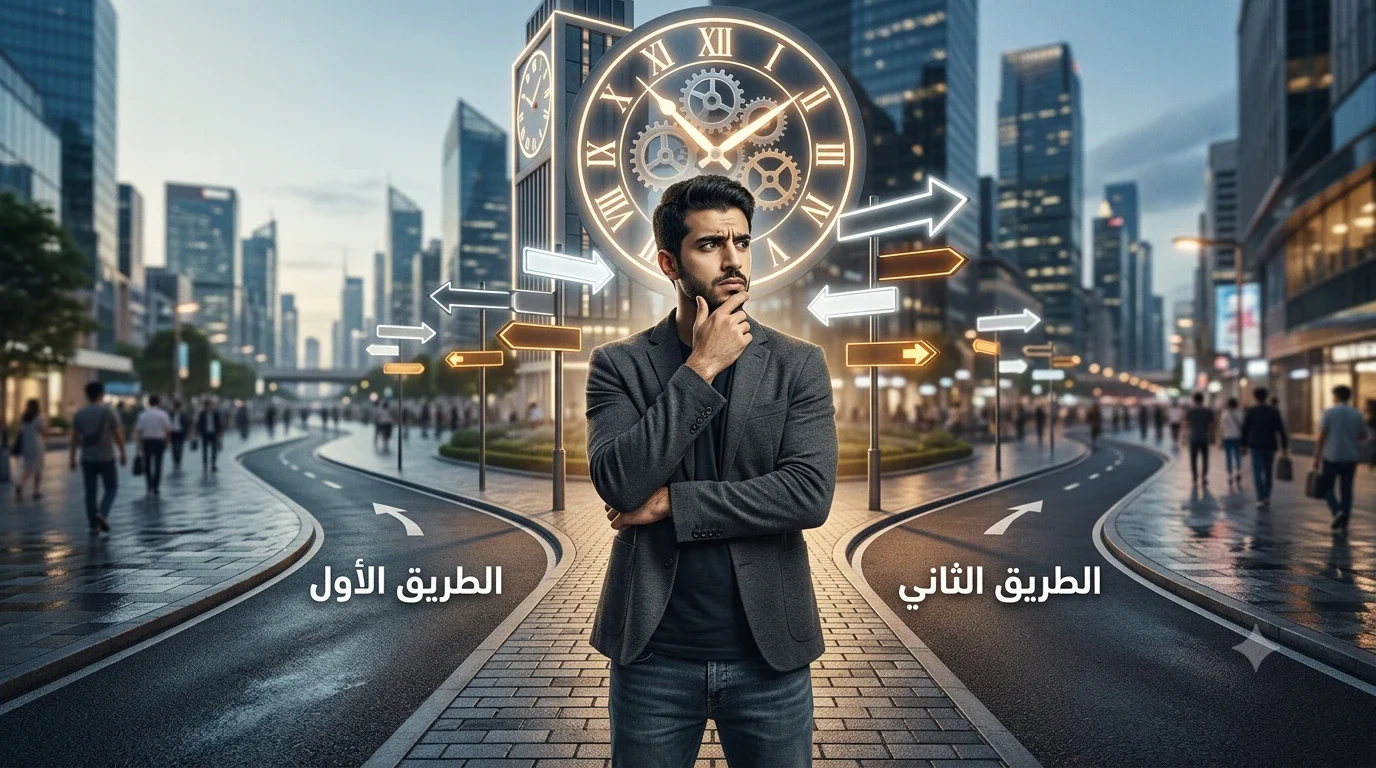 image about لماذا نتردد أحيانًا قبل اتخاذ القرار؟ و كيف نختار القرار الصحيح 