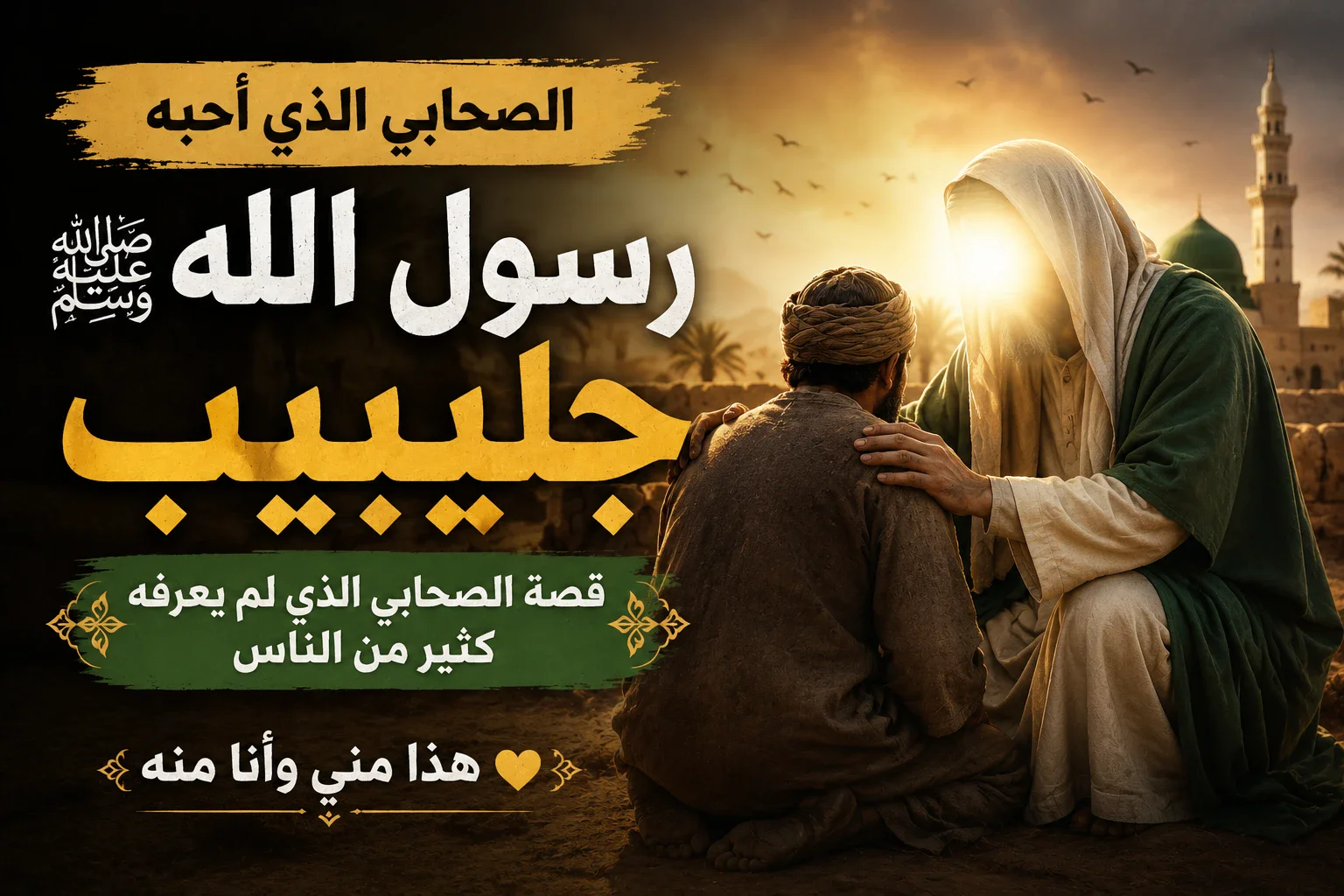 image about جُليبيب رضي الله عنه.. الصحابي الذي أحبه رسول الله ﷺ