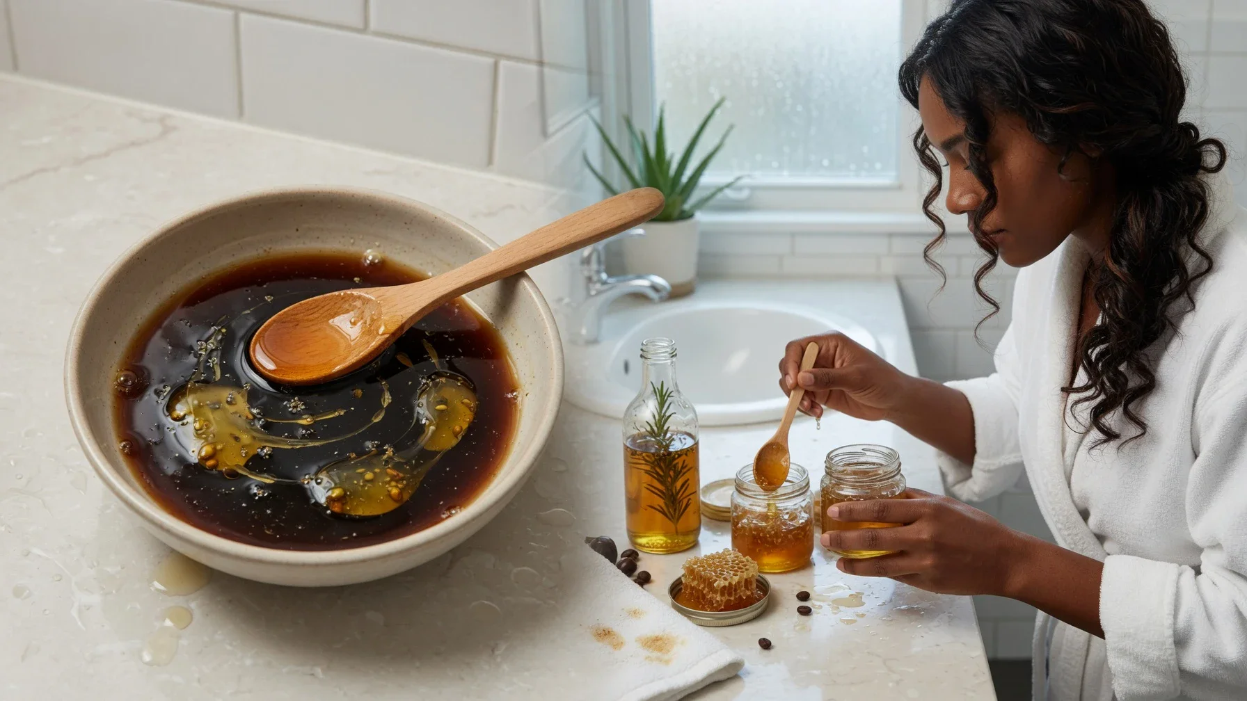 image about هل تساعد القهوة على نمو الشعر؟ ما الذي يكشفه الكافيين عن صحة فروة الرأس؟