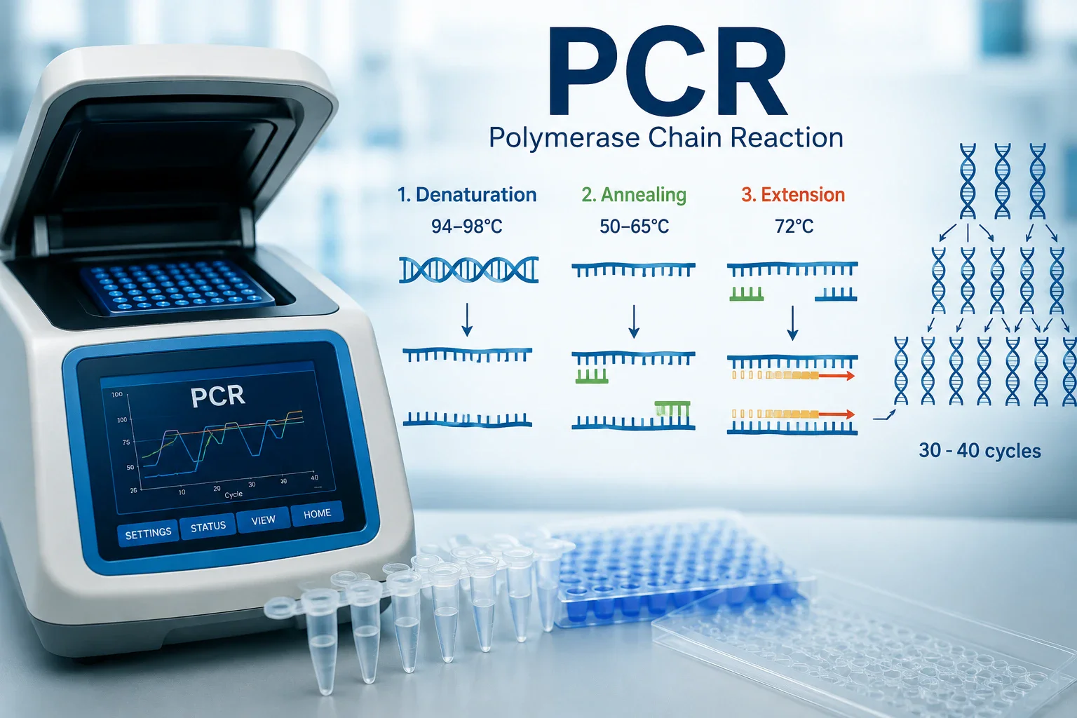 image about تقنية PCR: ما هي وكيف تعمل وما أهم استخداماتها؟