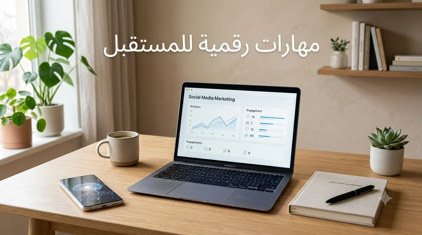 image about أفضل 7 مهارات يمكنك تعلمها مجانًا في 2026 وتحويلها إلى مصدر دخل