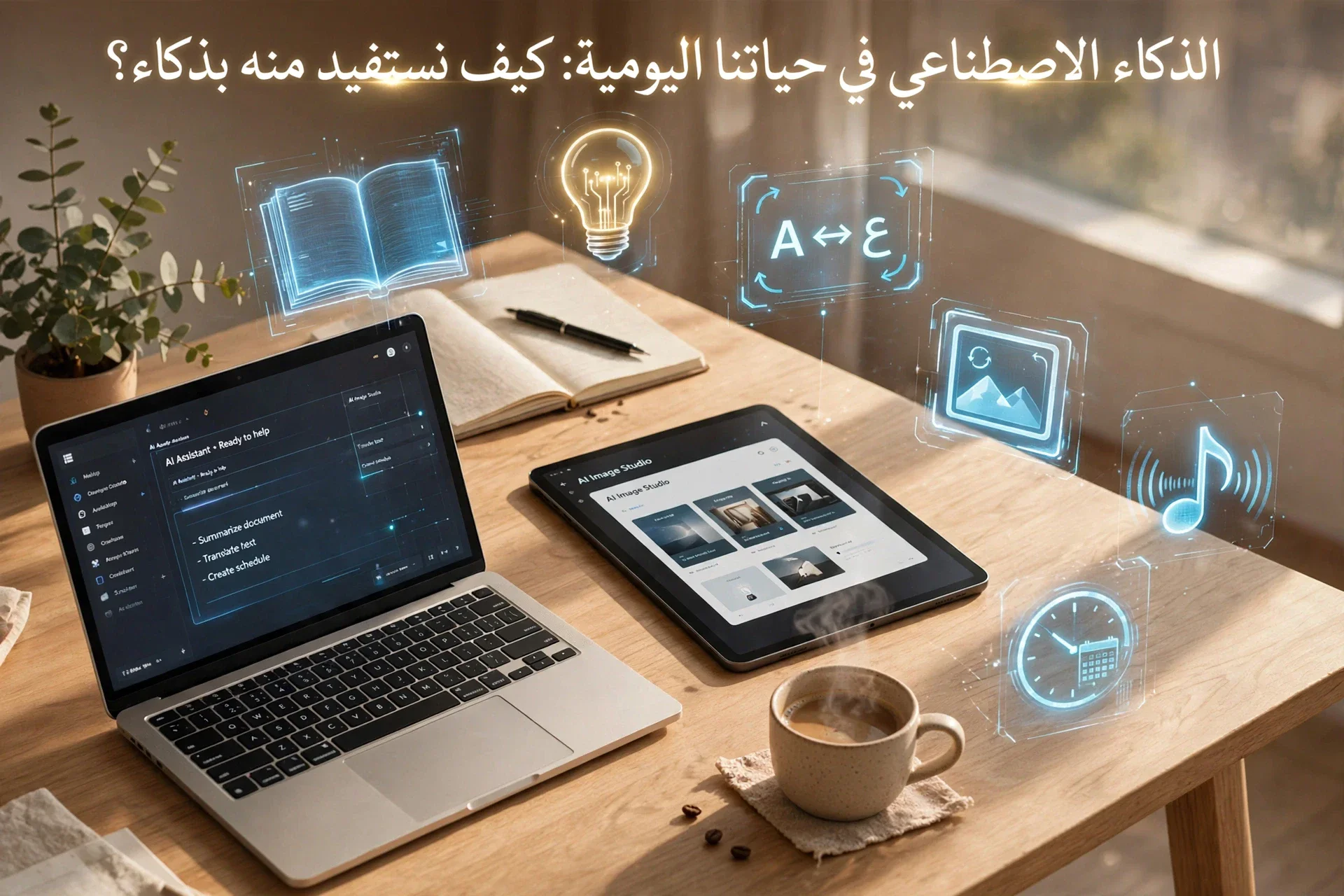 image about الذكاء الاصطناعي في حياتنا اليومية: كيف نستفيد منه بذكاء؟