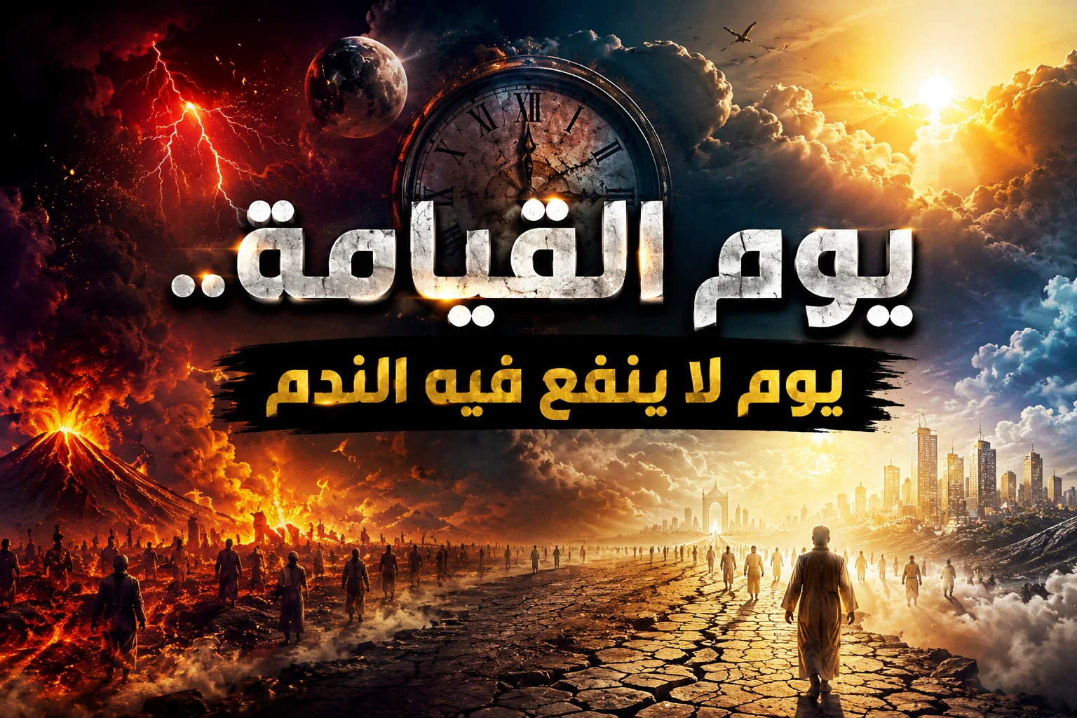 image about يوم القيامة ولحظات الحساب