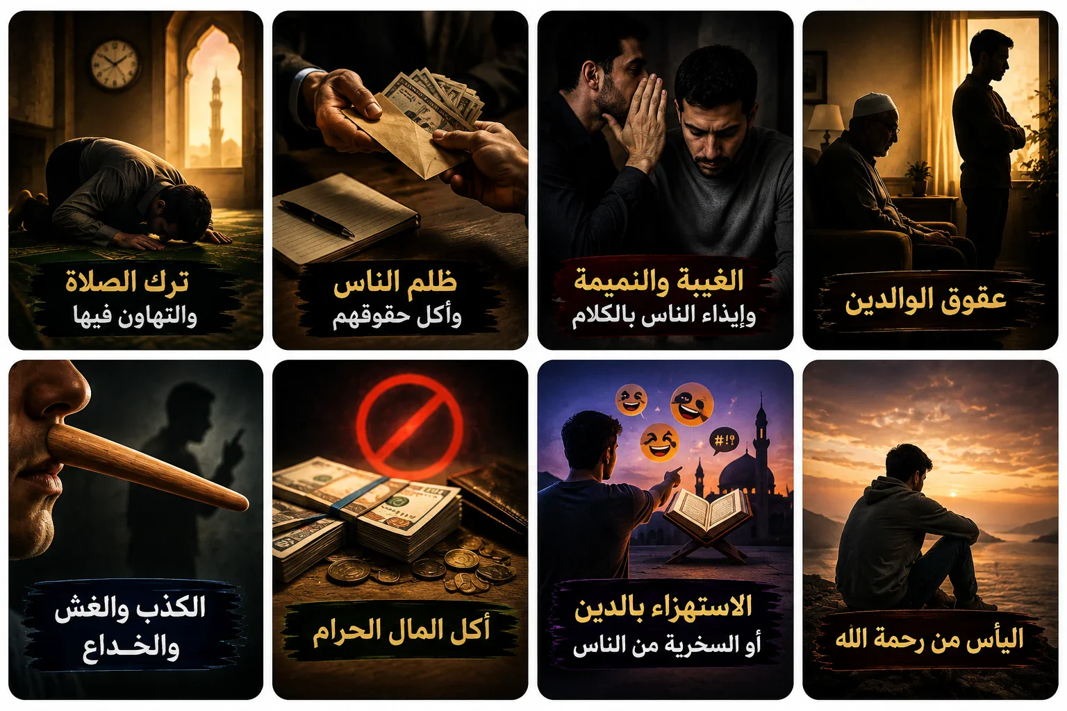 image about أشياء قد تفعلها تكون سبب دخولك النار وأنت لا تعلم 
