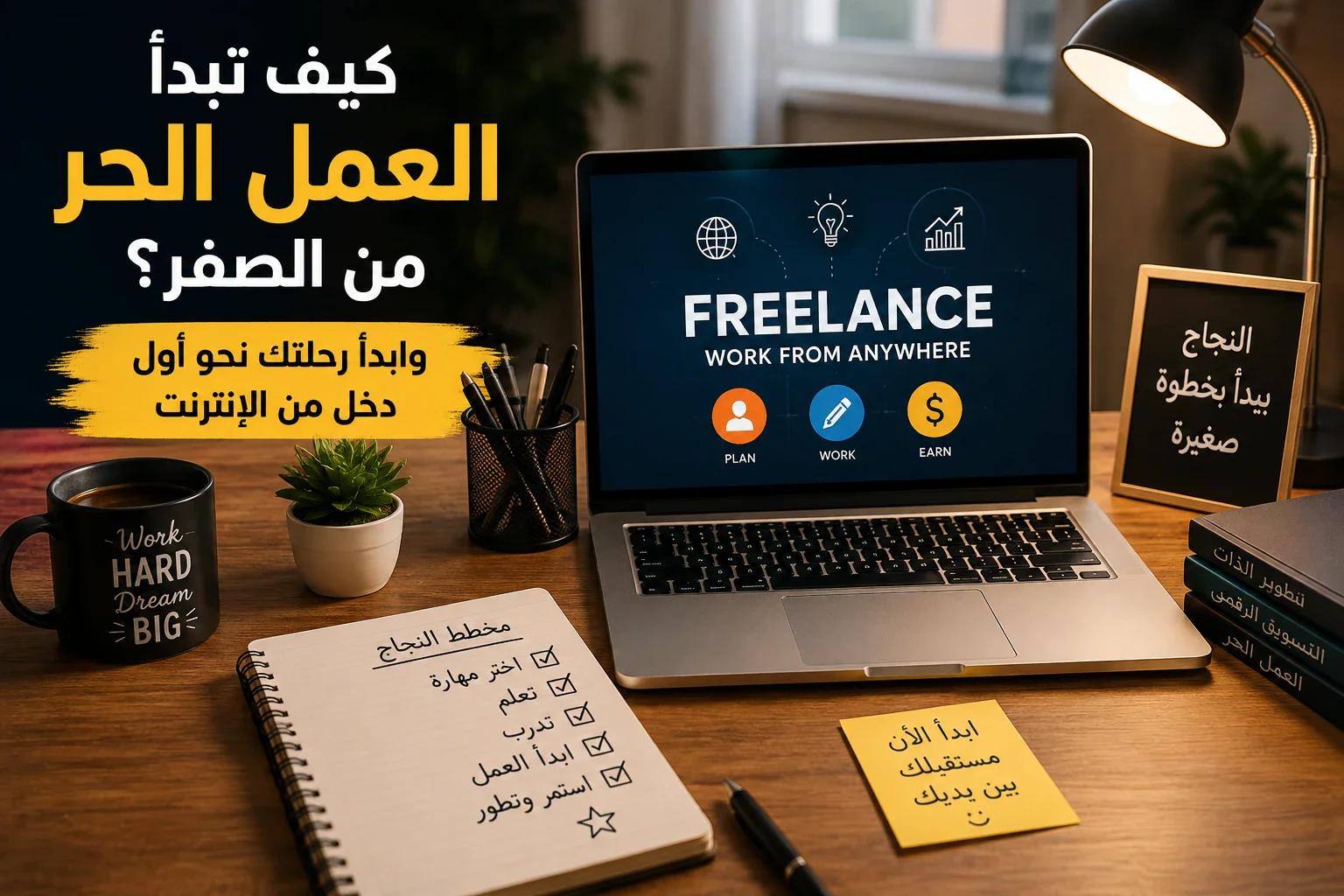 image about كيف تبدأ العمل الحر من الصفر