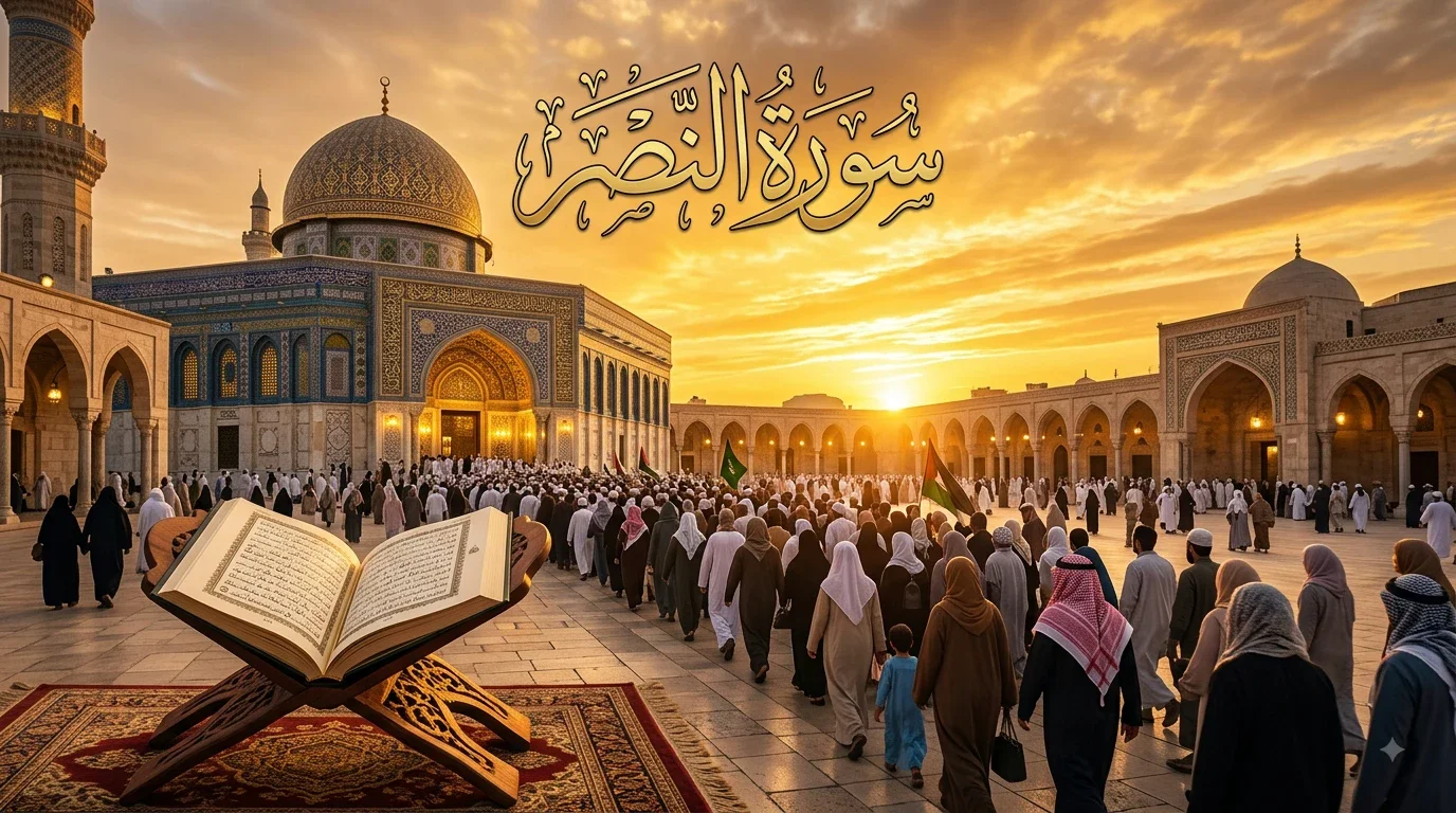 image about تفسير سورة الكافرون وسورة النصر و سورة المسد