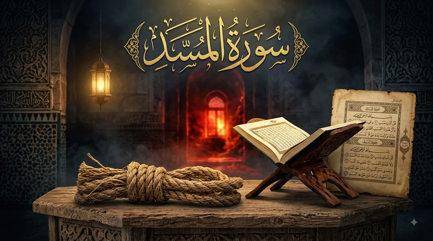 image about تفسير سورة الكافرون وسورة النصر و سورة المسد
