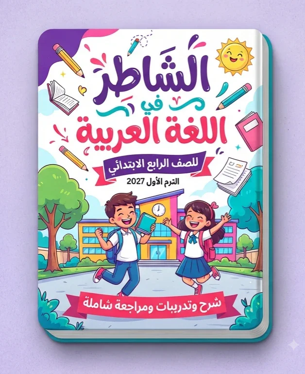 image about 📥 تحميل كتاب الشاطر لغة عربية للصف الرابع الابتدائي الترم الأول 2027 PDF.. شرح وتدريبات ومراجعة شاملة
