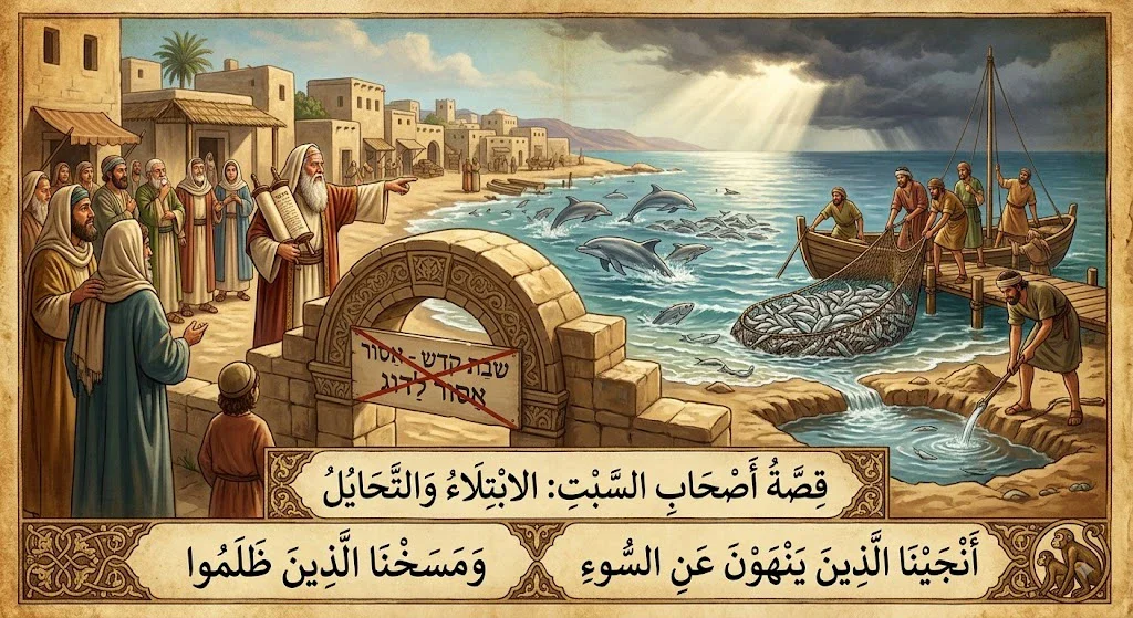 image about قصه اصحاب السبت الدينيه