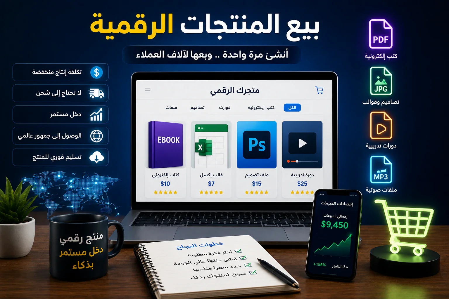 image about الربح من الإنترنت في 2026: أفضل الطرق الحقيقية للمبتدئين بدون وعود وهمية