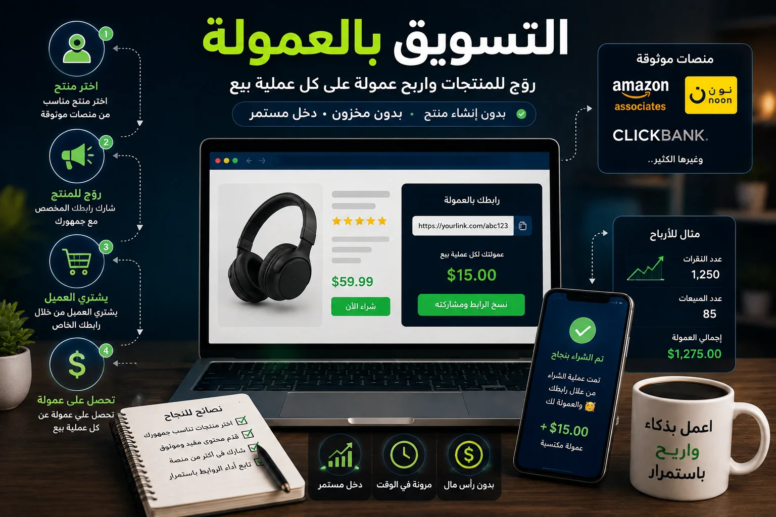image about الربح من الإنترنت في 2026: أفضل الطرق الحقيقية للمبتدئين بدون وعود وهمية
