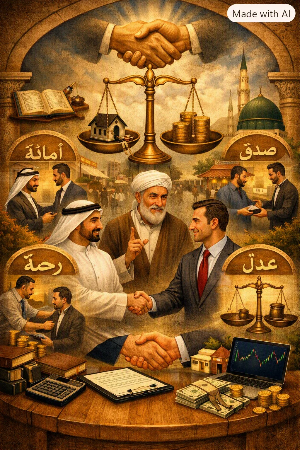 image about السمسرة في الفقه الاسلامي والتطبيقات المعلصرة