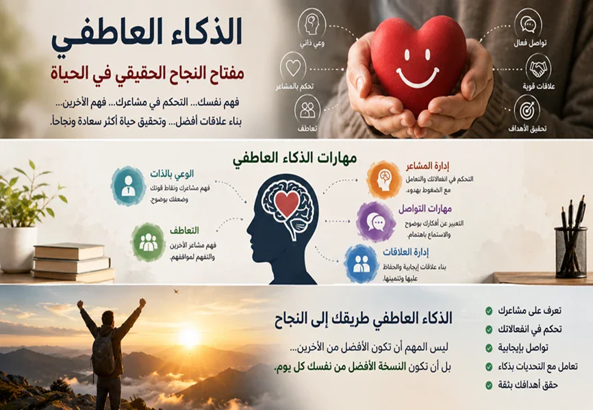 image about الذكاء العاطفي مفتاح النجاح الحقيقي في الحياة