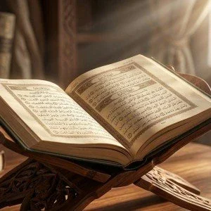 image about  نور القلوب وشريعة الحياة: عظمة القرآن الكريم وأثره الخالد في حياة الفرد والمجتمع