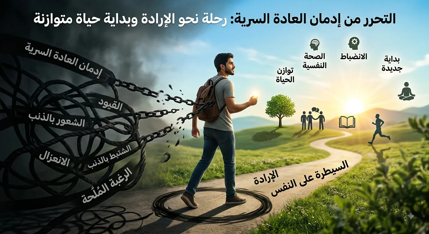 image about إدمان العادة السرية: الأضرار والآثار النفسية والجسدية وطرق التخلص منها