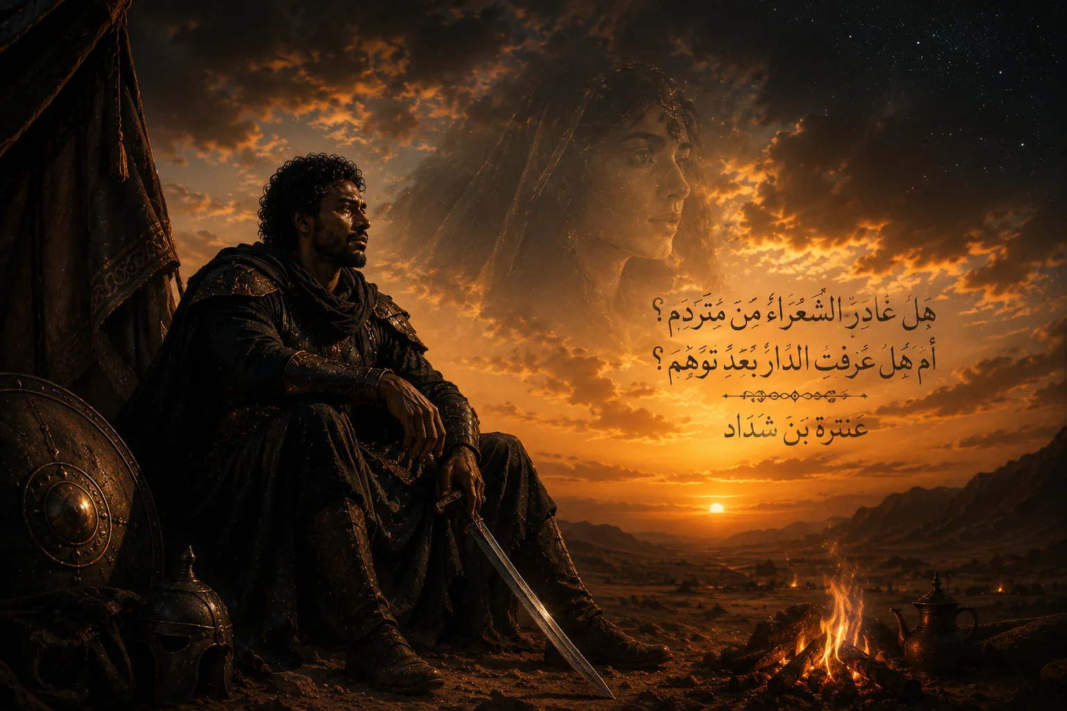image about الفارس الذي كتب الشعر بسيفه.. وعشق امرأة منعته منها قبيلته