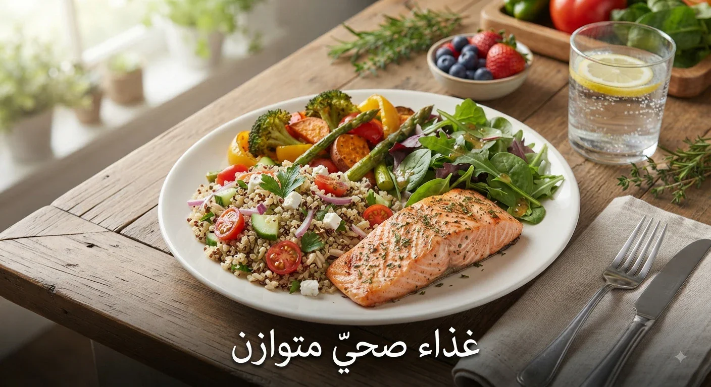 image about الجسم السليم في الغذاء السليم