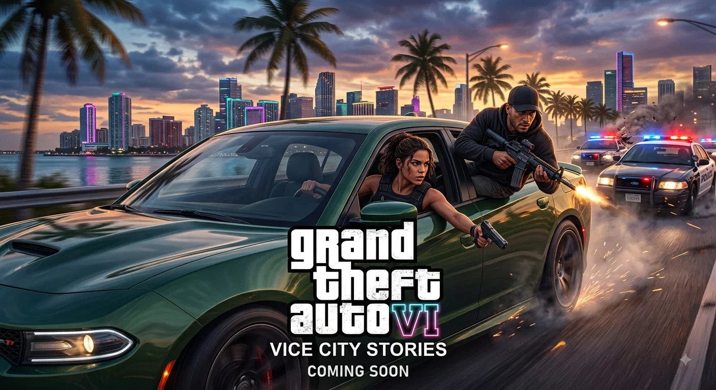image about 🎮🔥 GTA 6: اللعبة التي ستعيد تعريف عالم الألعاب المفتوح