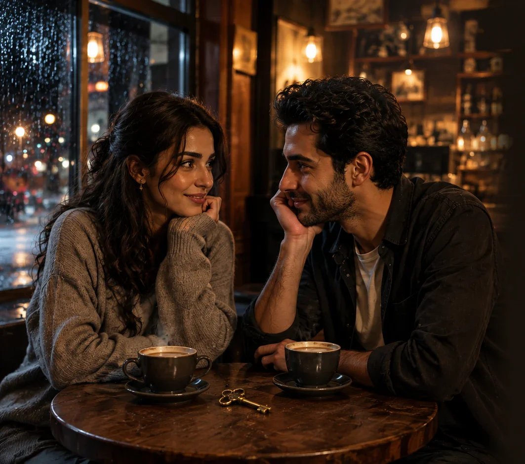 image about سلمي ويونس في المقهي☕️