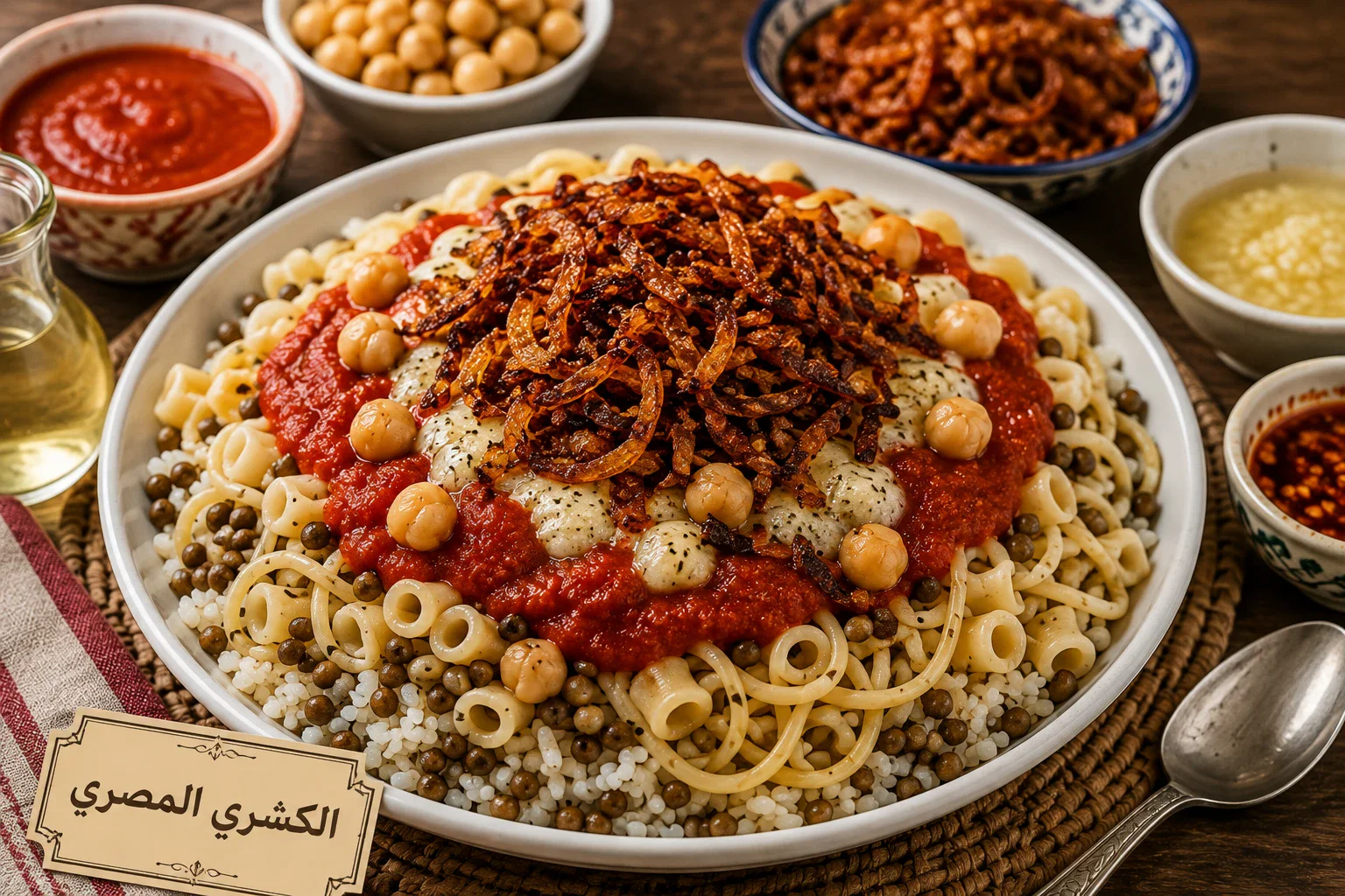 image about طريقة عمل الكشري المصري في المنزل
