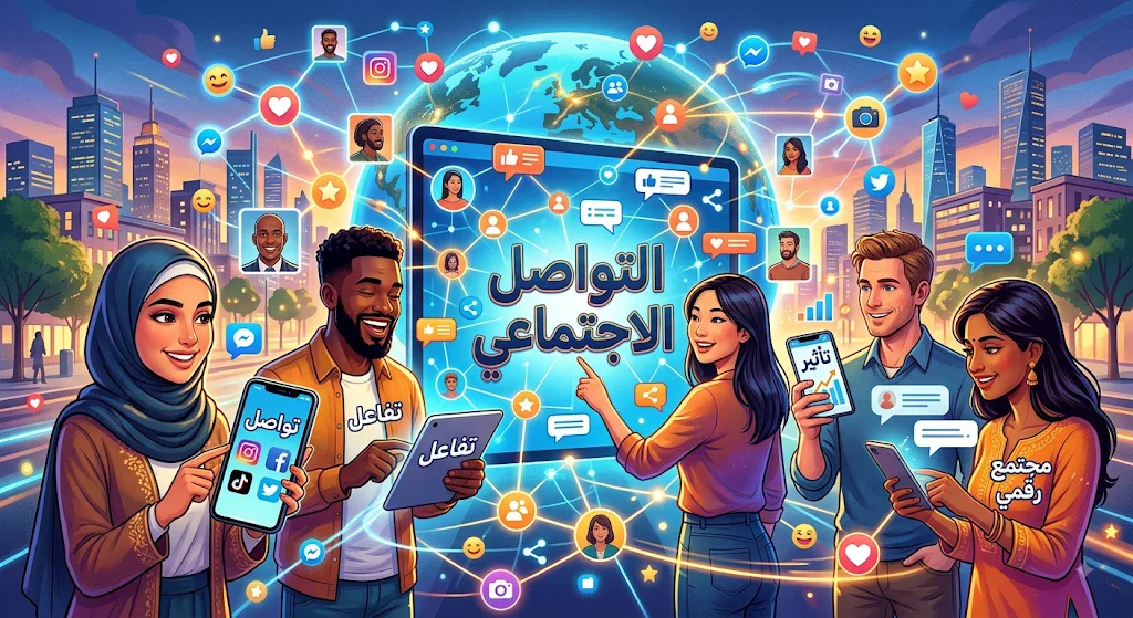 image about مواقع التواصل الاجتماعي: دليلك لاستخدامها بذكاء وتحقيق أقصى استفادة منها