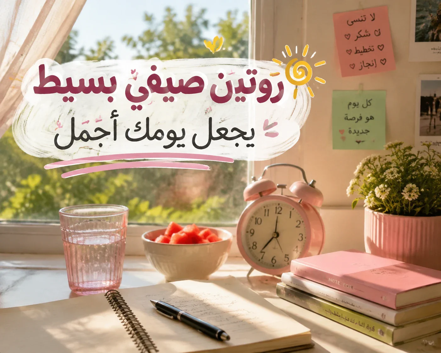 image about روتين صيفي ومليان طاقة اجابية🌬💓 حياه بسيطه