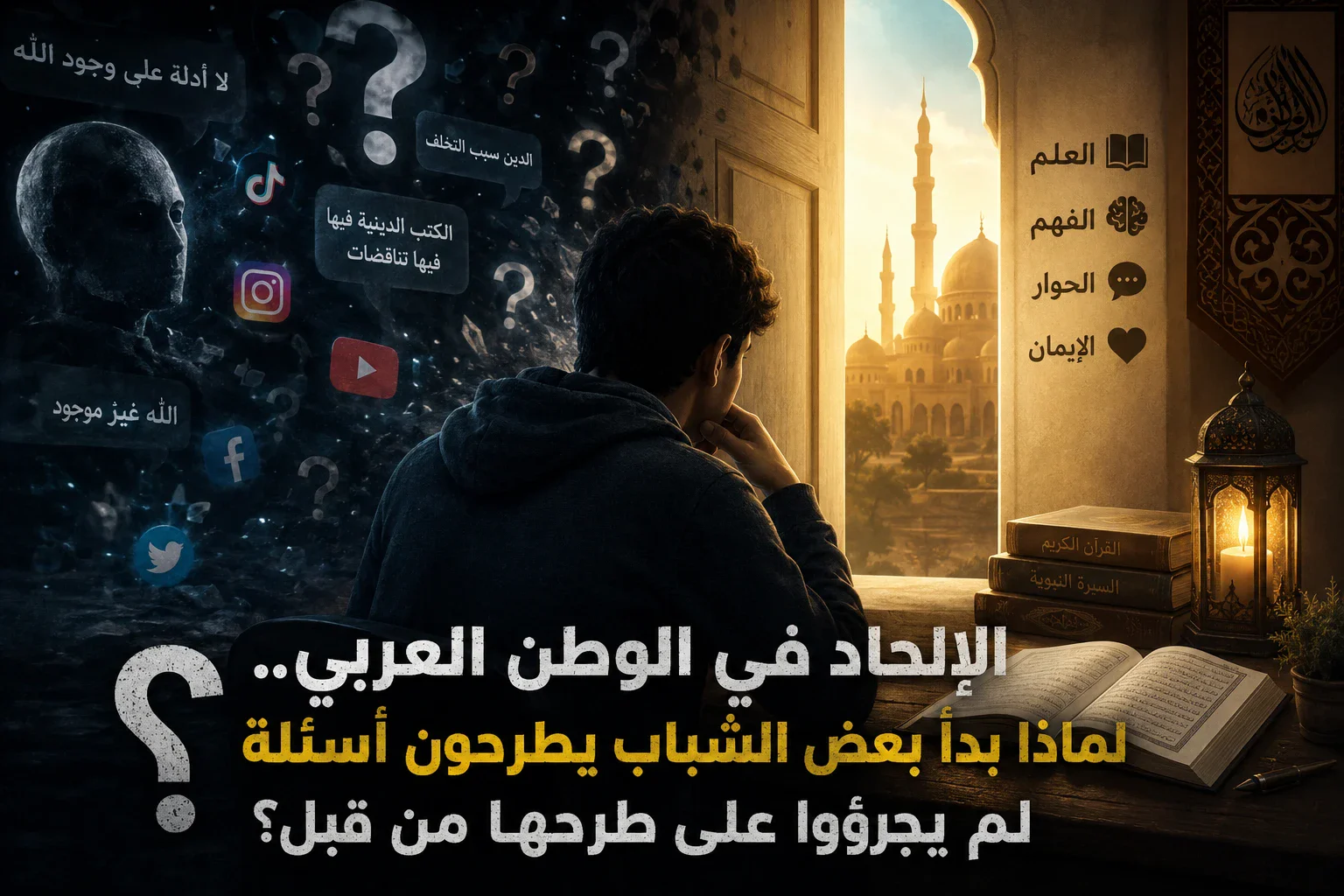 image about ظاهرة الإلحاد فالوطن العربي