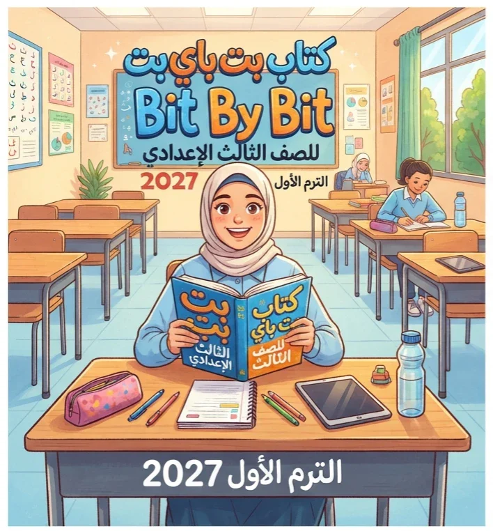 image about 📗 تحميل كتاب بت باي بت Bit By Bit للصف الثالث الإعدادي الترم الأول 2027 PDF – أحدث نسخة وطريقة الحصول عليه