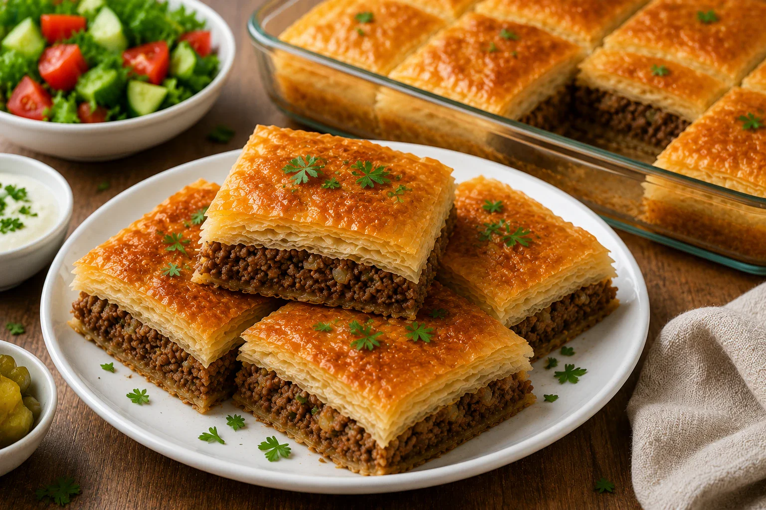image about طريقة عمل الجلاش باللحمة المفرومة في المنزل 