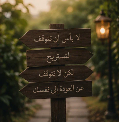 image about أحيانًا لا نحتاج أن نغيّر حياتنا ، نحتاج أن نعود إليها