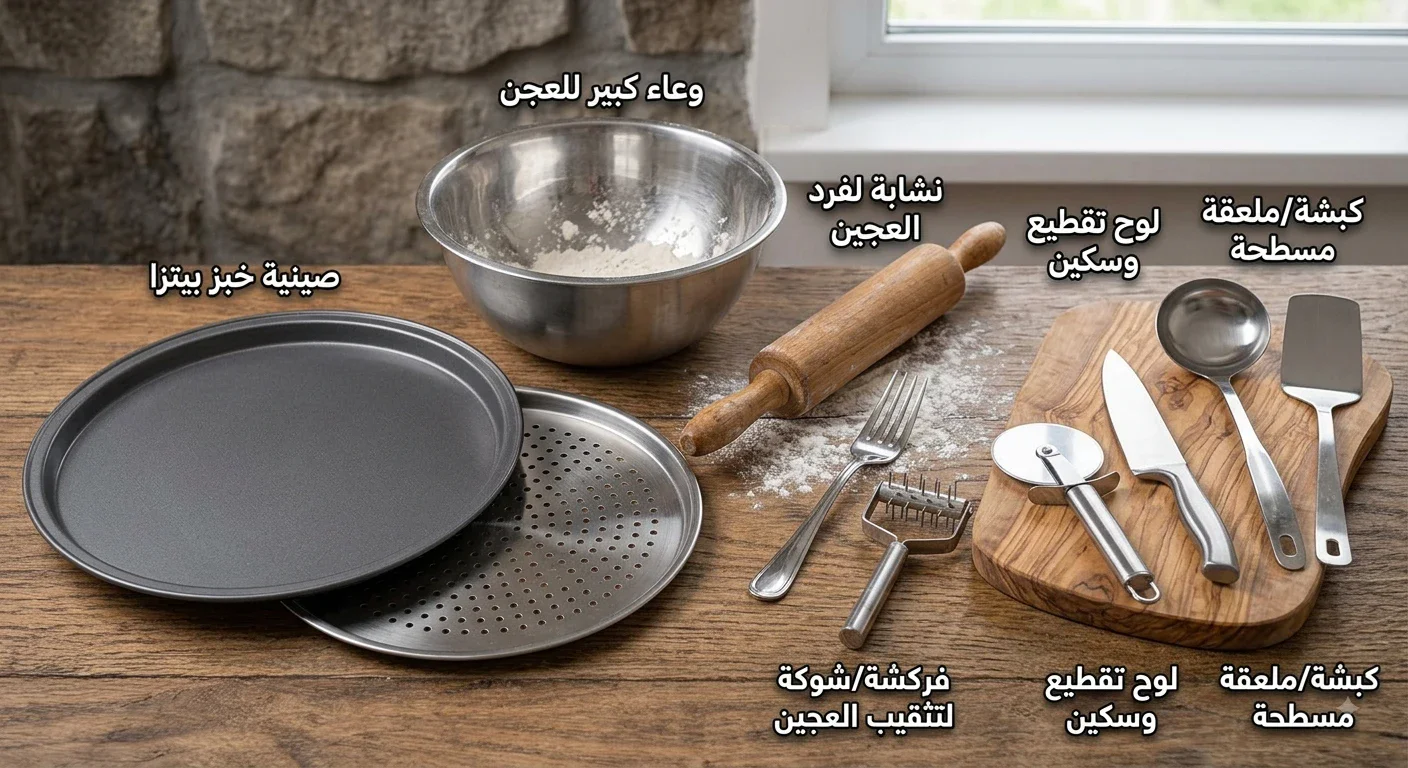 image about أسرار البيتزا الإيطالية: دليل المطعم البيتي