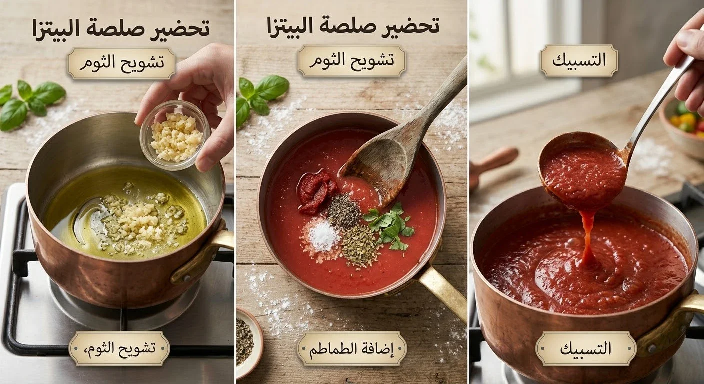 image about أسرار البيتزا الإيطالية: دليل المطعم البيتي