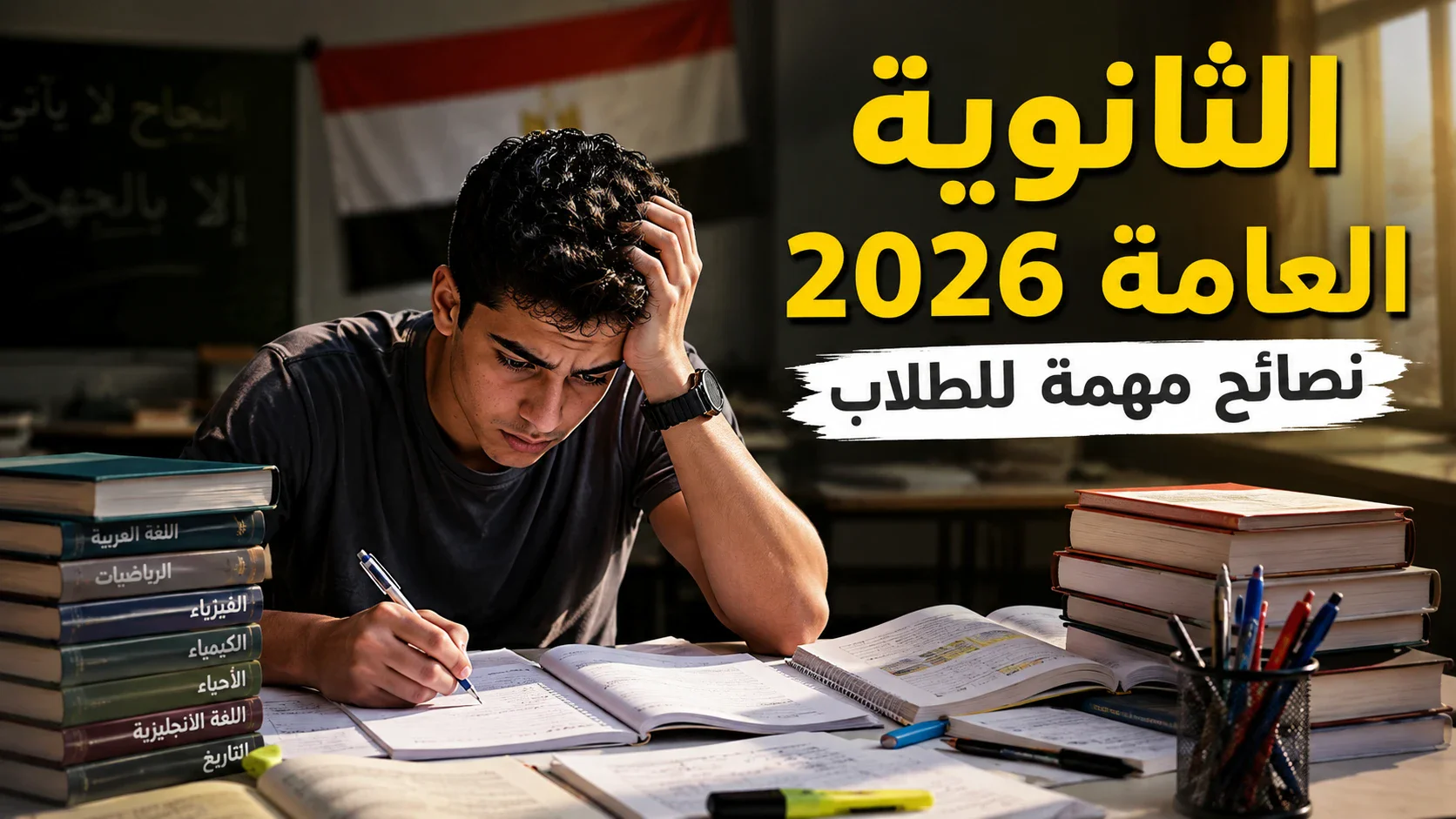 image about الثانوية العامة في مصر.. نصائح مهمة للطلاب وأولياء الأمور للاستعداد وتحقيق النجاح
