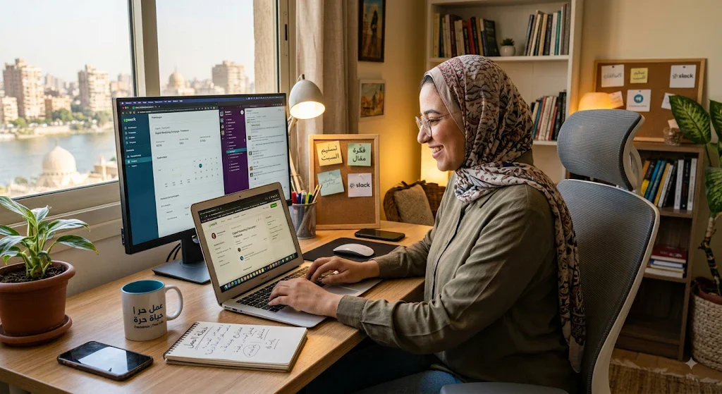image about طريقك إلى العمل الحر والربح عبر الإنترنت
