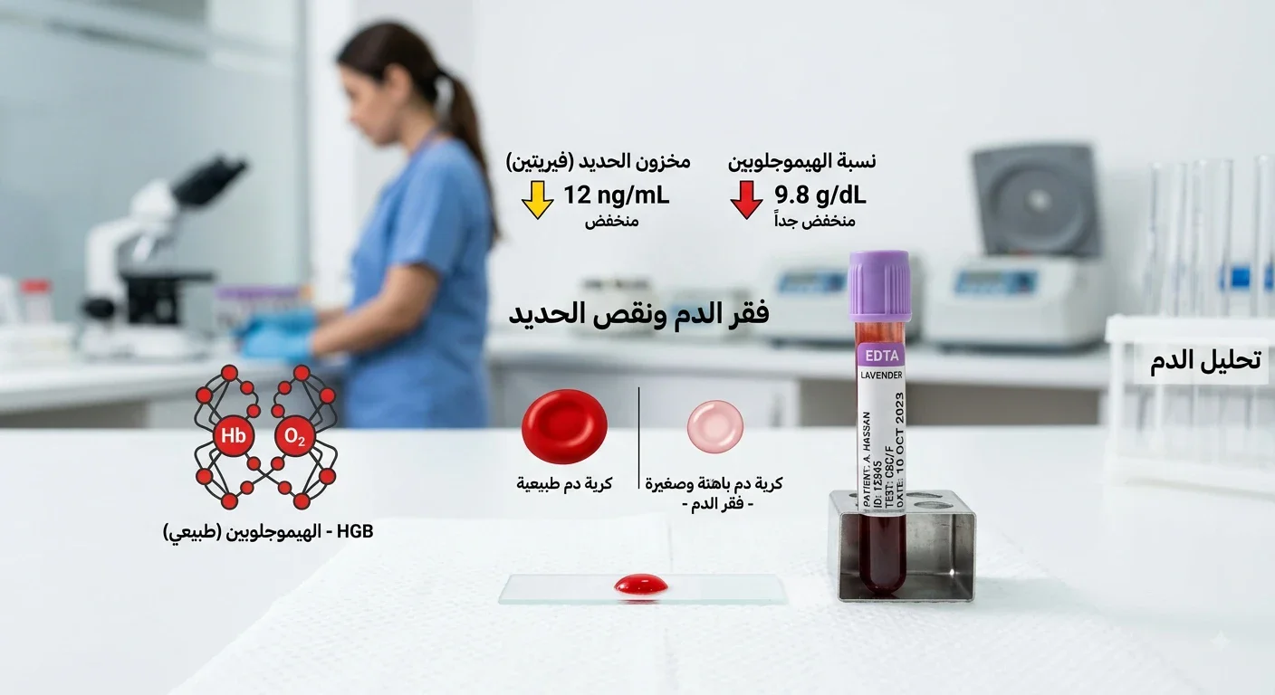 image about فقر الدم (الأنيميا): الأسباب والأعراض وطرق العلاج والوقاية