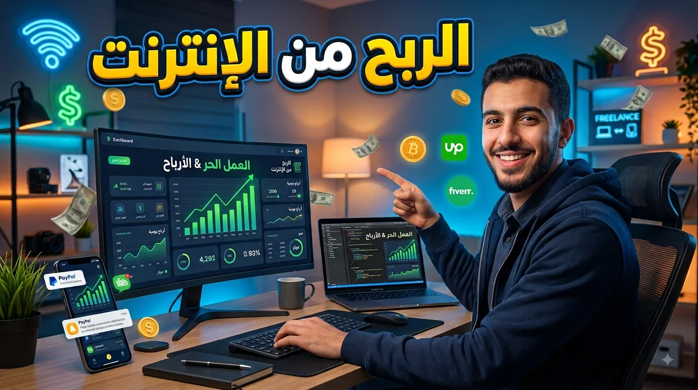 image about الربح من الإنترنت: كيف تبدأ من الصفر وتحوّل وقتك إلى دخل حقيقي؟