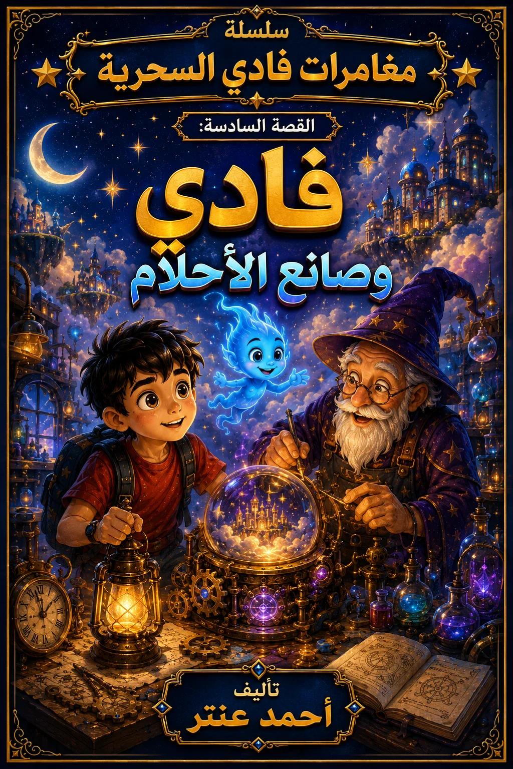 image about  سلسلة⭐  مغامرات فادي السحرية⭐  القصة السادسة: فادي وصانع الأحلام 