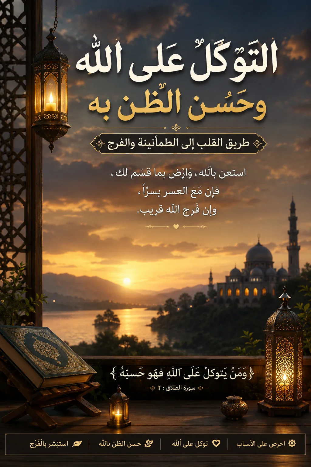 image about لتوكل وحسن الظن: حين يصنع اليقين المعجزات
