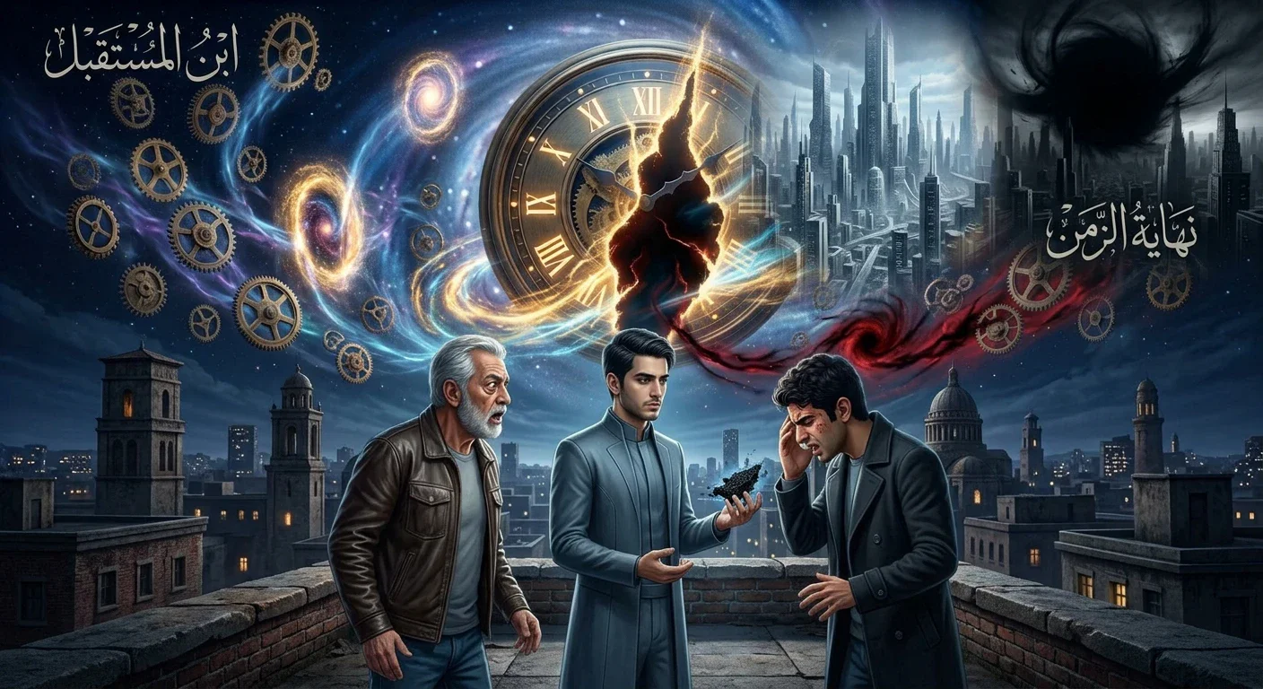 image about 🕰️ الساعة التي توقفت عند منتصف الليل الجزء السادس: الحارس الحقيقي