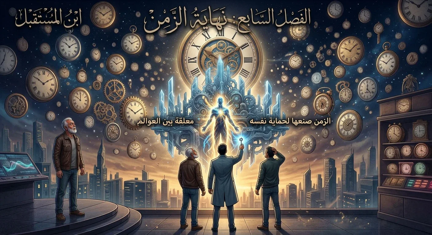 image about 🕰️ الساعة التي توقفت عند منتصف الليل الجزء السادس: الحارس الحقيقي