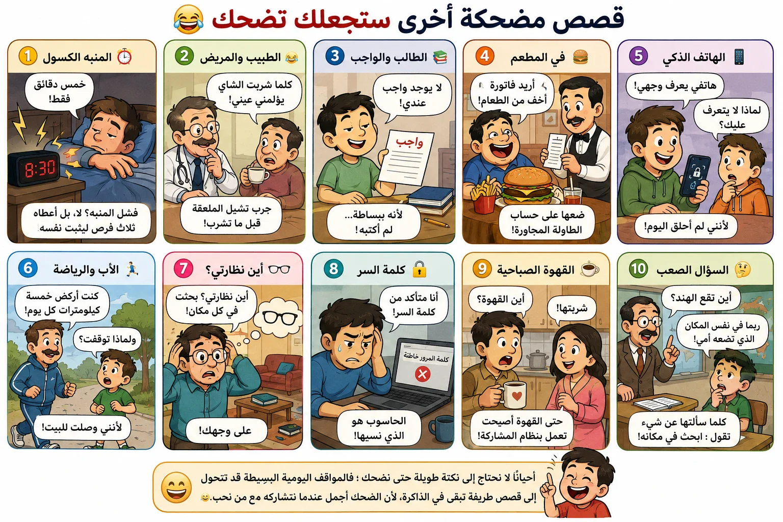 image about قصص مضحكة أخرى ستجعلك تضحك 😂