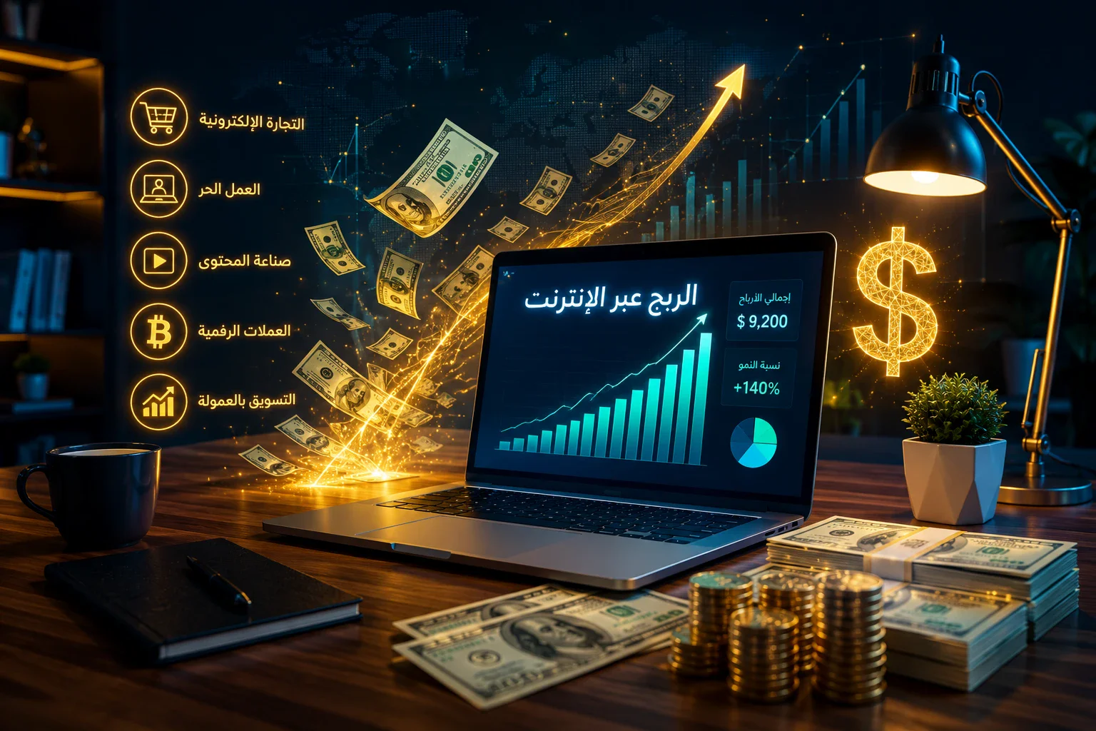 image about # الربح عبر الإنترنت: أفضل الطرق لبناء دخل حقيقي من الإنترنت في 2026