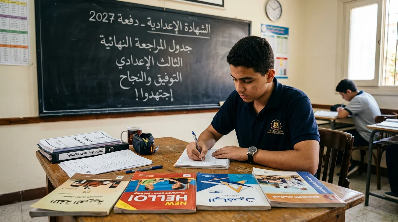 image about الشهادة الإعدادية 2027.. دليلك للاستعداد لامتحانات الصف الثالث الإعدادي وتحقيق أفضل نتيجة