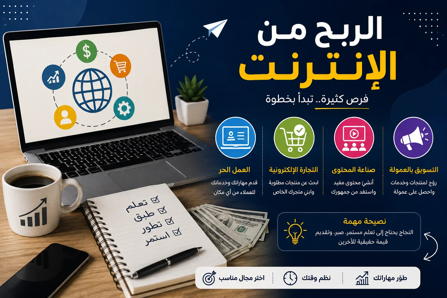 image about الربح من الانترنت