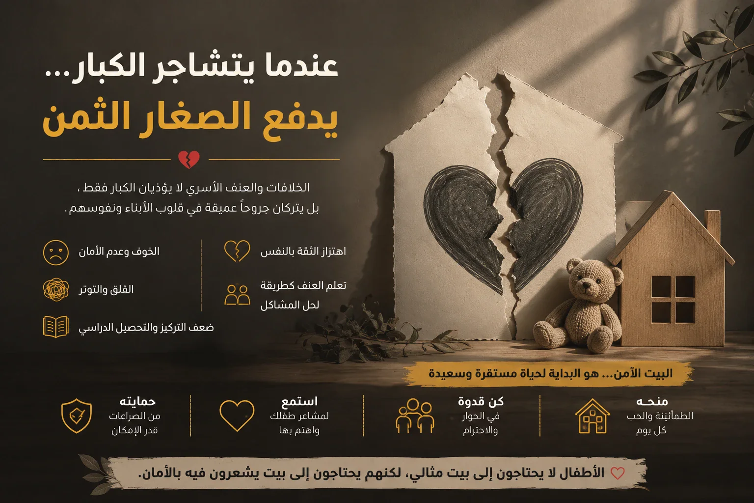 image about عندما يتشاجر الكبار… يدفع الصغار الثمن