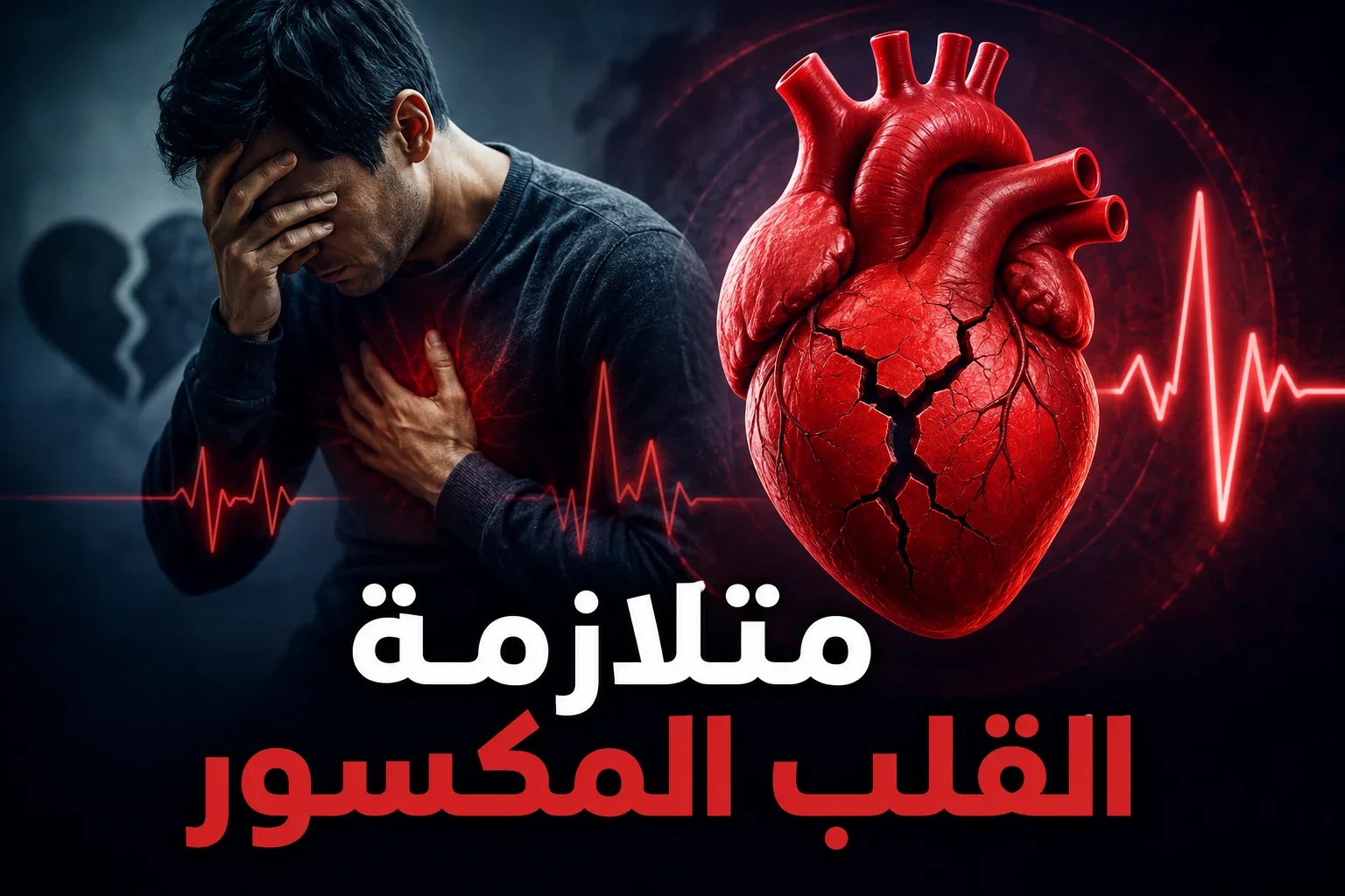 image about متلازمة القلب المكسور.. عندما يتحول الألم النفسي إلى حالة قلبية حقيقية