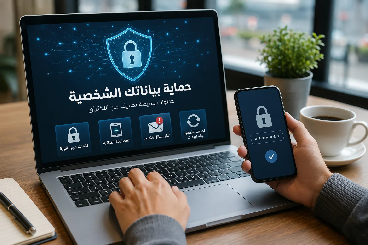 image about كيف تحمي بياناتك الشخصية من الاختراق في عصر التكنولوجيا؟