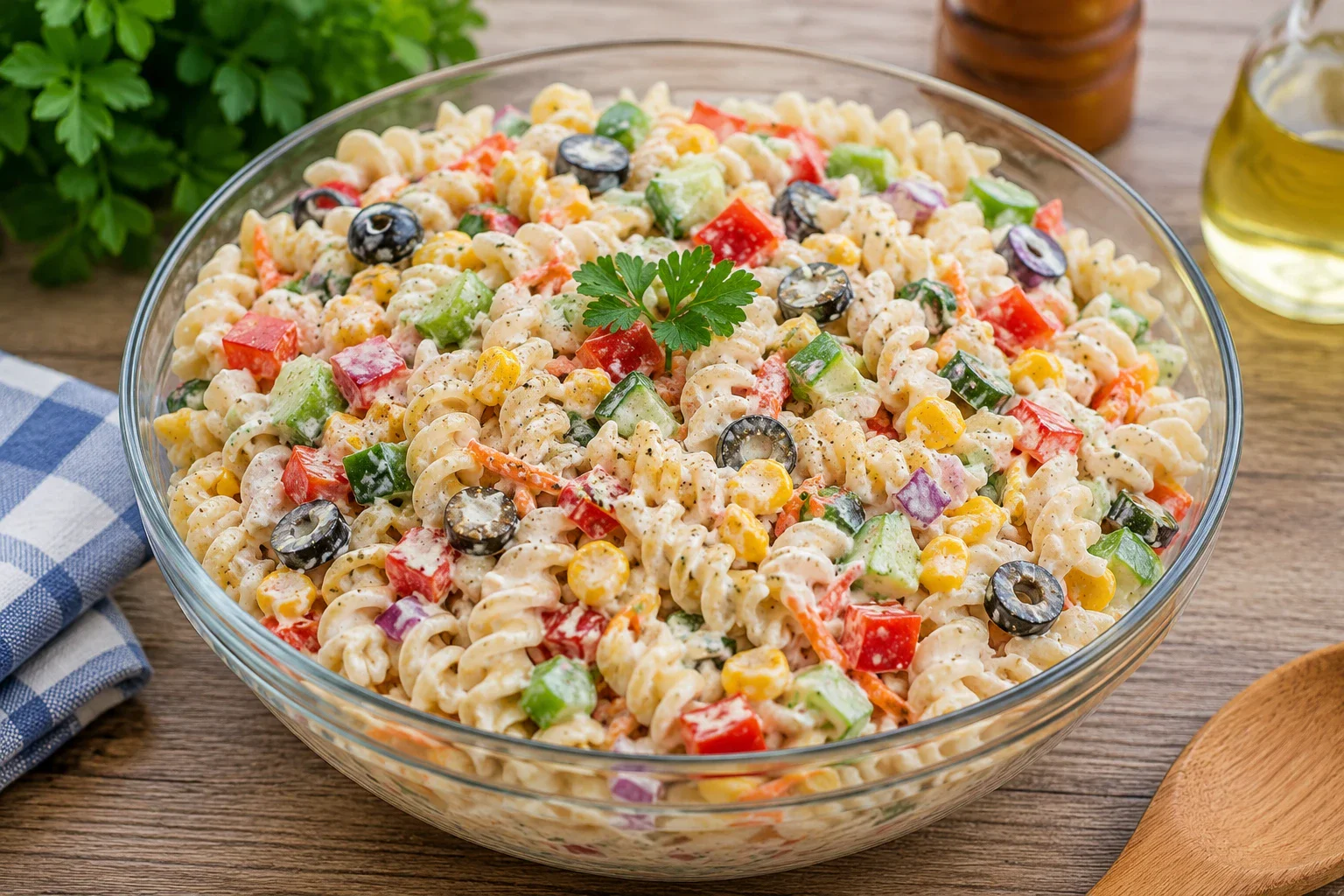image about سلطة المكرونة الباردة بالخضروات.. وصفة سهلة ولذيذة لكل أفراد الأسرة